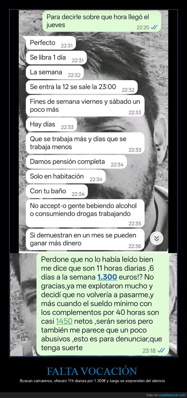 hosteler&iacute;a,camareros,explotaci&oacute;n,sueldo,jornada