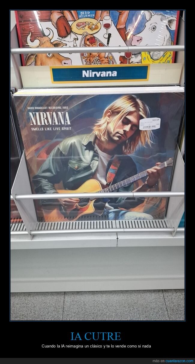 nirvana,ia,tienda,vinilo,falsificacion