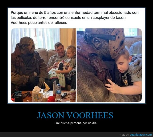terror,cosplay,Jason,consuelo,despedida