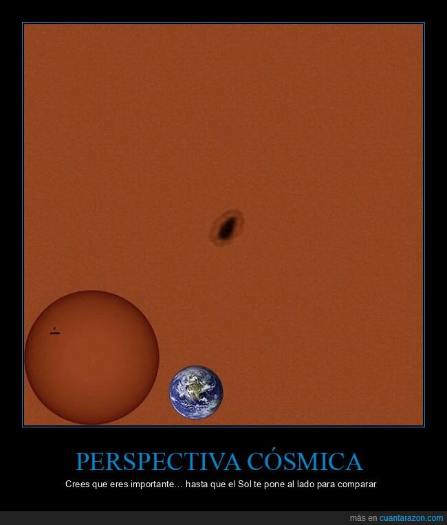 sol,mancha,tierra,astronom&iacute;a,comparaci&oacute;n
