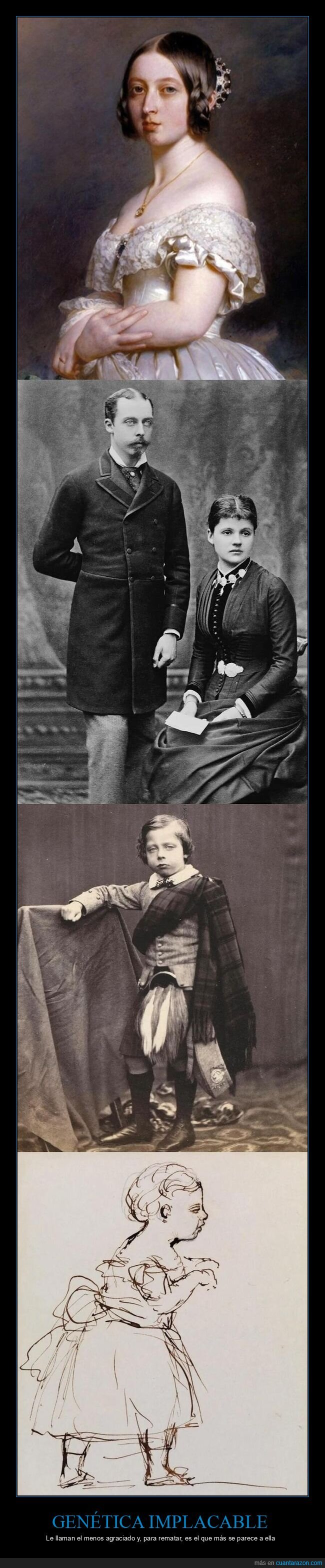 Victoria,Leopoldo,realeza,parecido,gen&eacute;tica