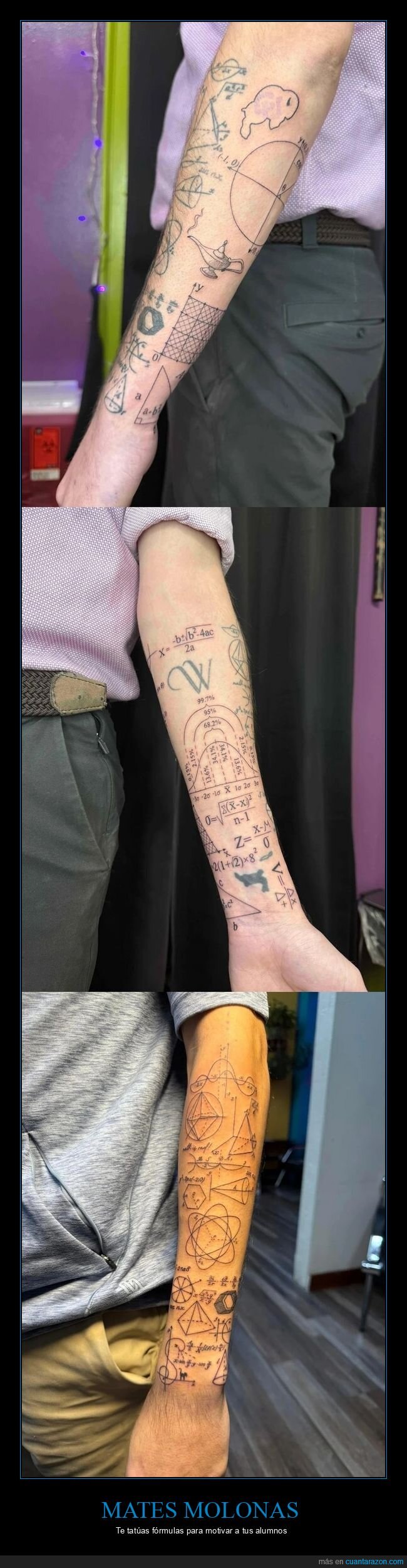 matem&aacute;ticas,profesor,tatuaje,instituto,calculadora