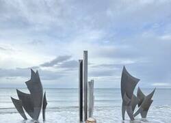 Enlace a Hace dos años estuve en Omaha Beach, en plena zona del desembarco, estoy vivo de milagro