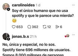 Enlace a Caroline, menos humos