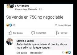 Enlace a Antes adivinabas el precio; ahora el producto