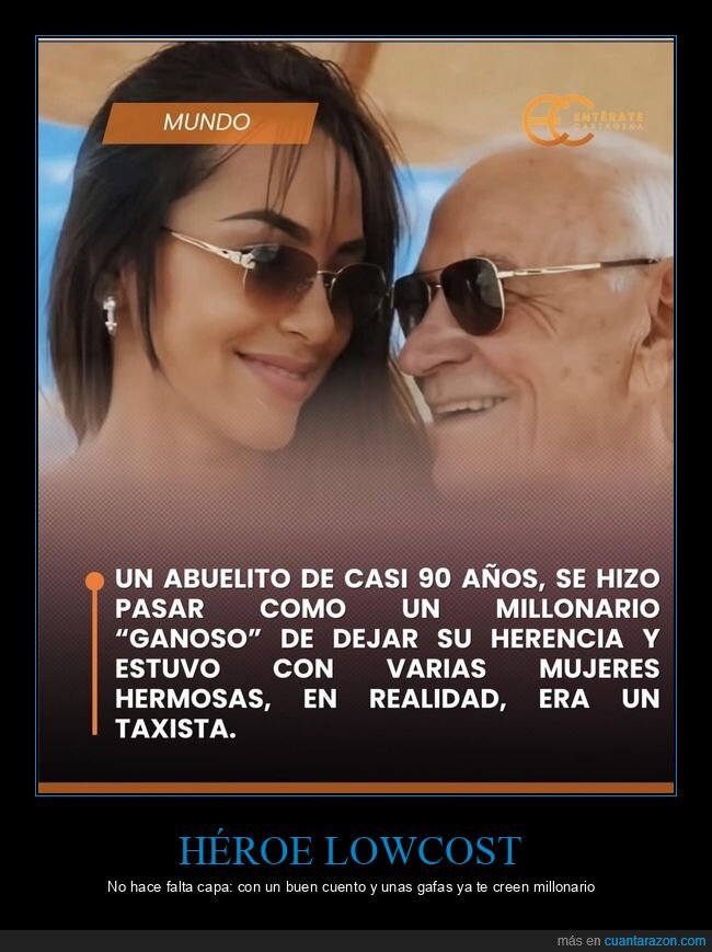 taxista,enga&ntilde;o,millonario,herencia,seducci&oacute;n