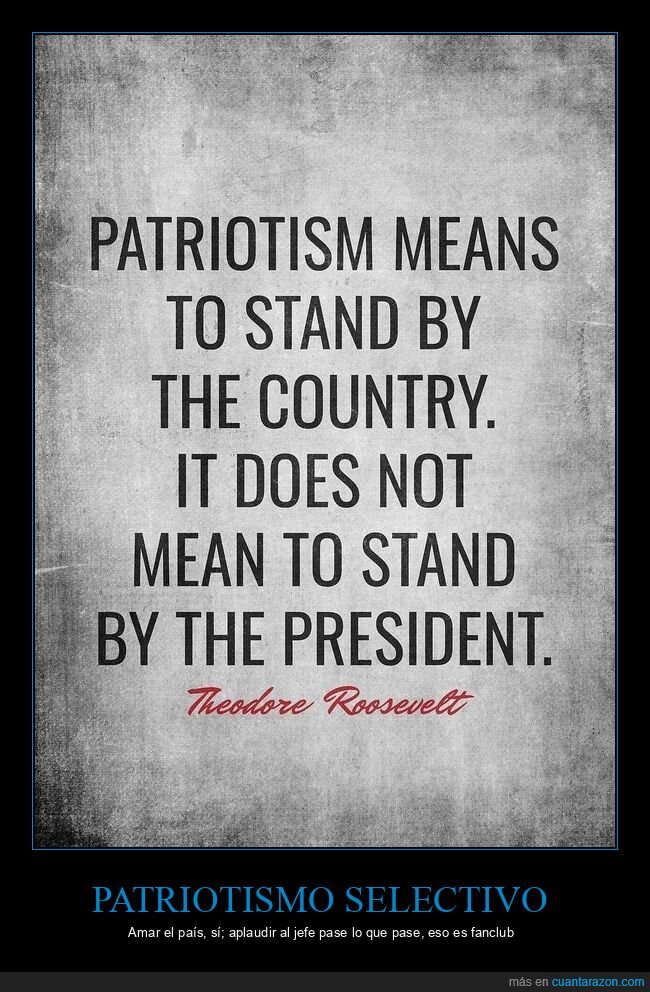 patriotismo,MAGA,presidente,pol&iacute;tica,cita