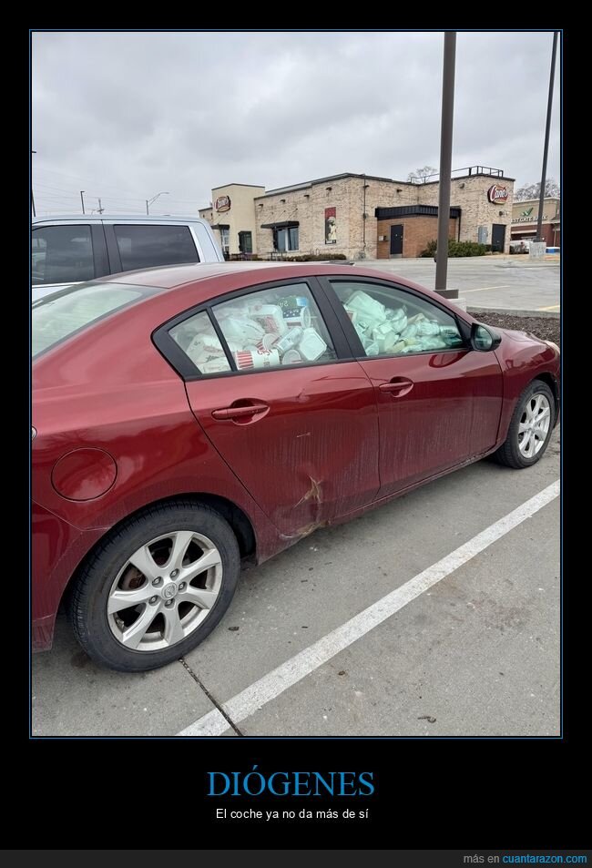 coche,basura,comida,tapers,parking