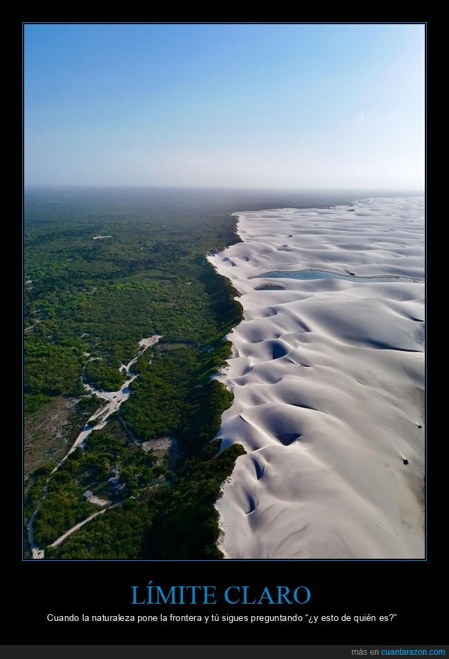 Len&ccedil;&oacute;is,Maranhenses,dunas,bosque,frontera