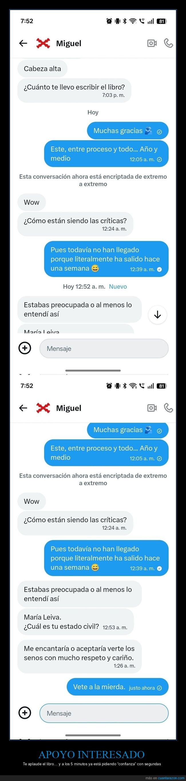 chat,escritor,acosador,descaro,bloqueo