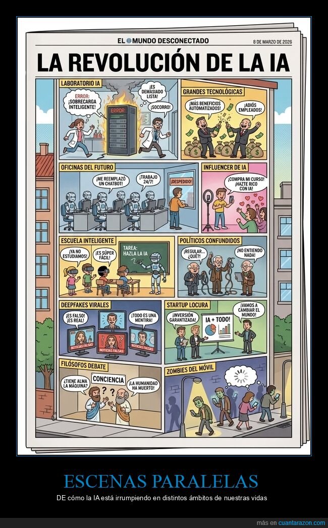 inteligenciaartificial,automatizaci&oacute;n,despidos,deepfakes,startup