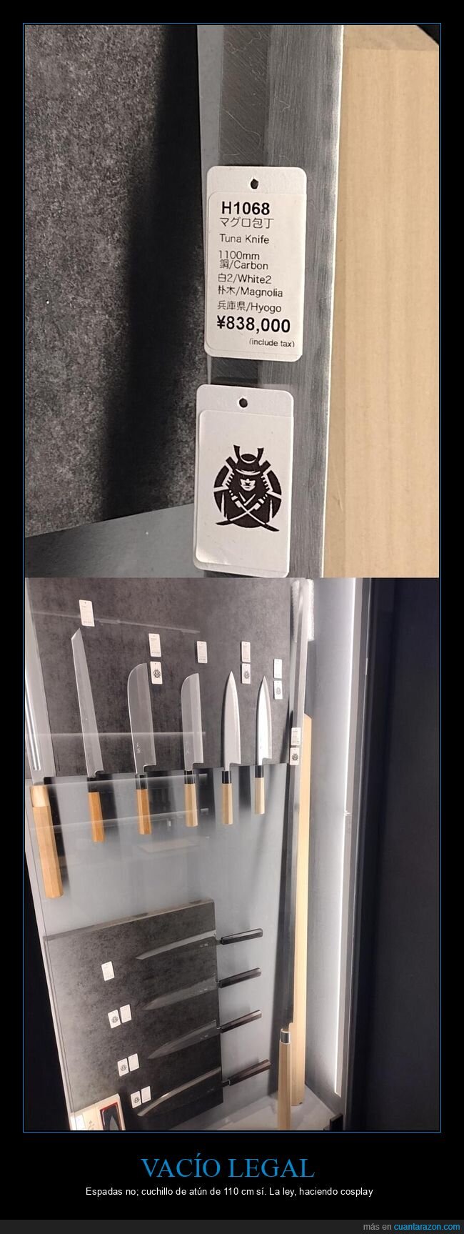 Jap&oacute;n,cuchillo,at&uacute;n,legalidad,absurdo
