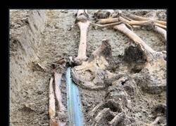 Enlace a 3000 años enterrada y la saco solo para hacerle una foto