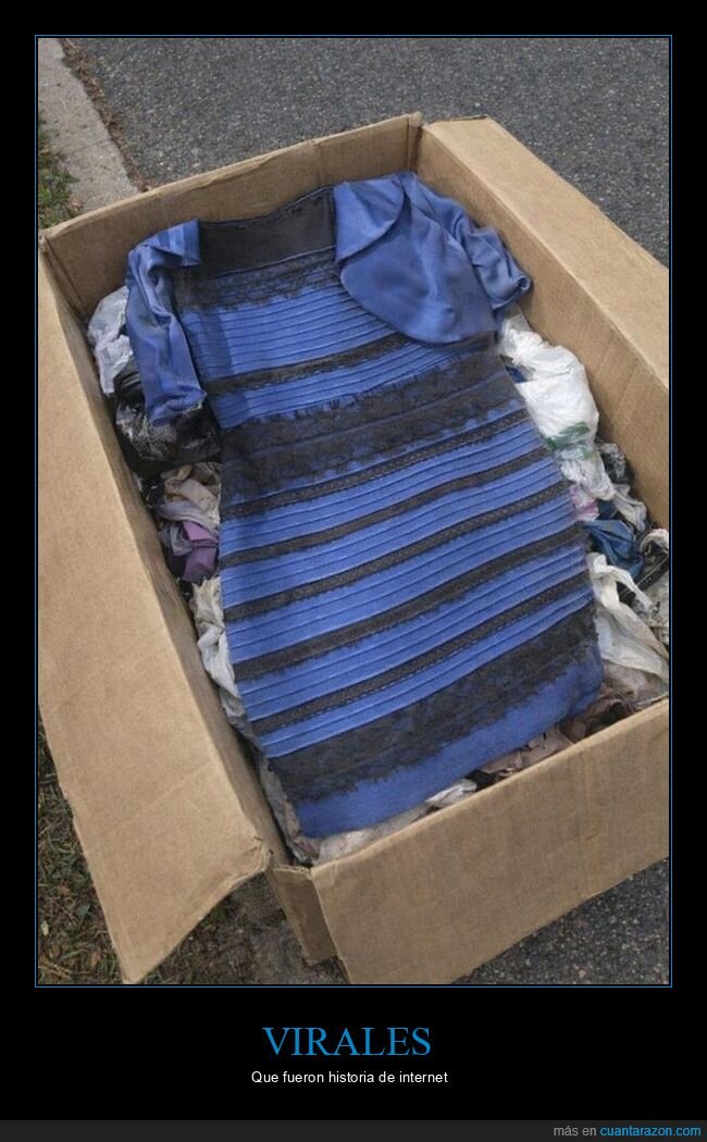 vestido,debate,colores,internet,caja