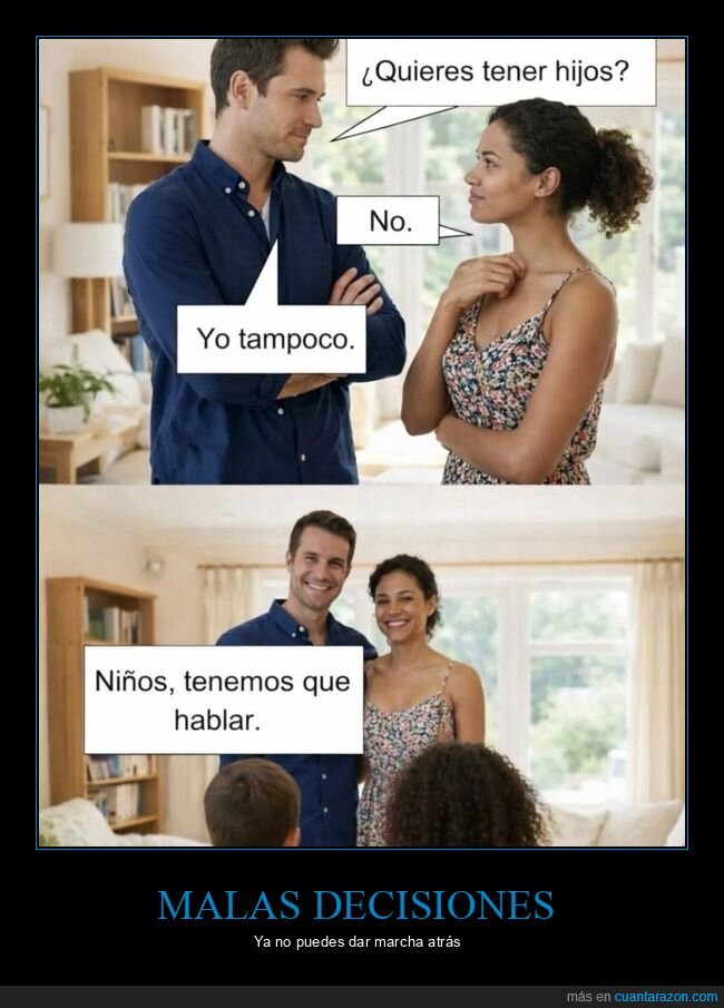 paternidad,pareja,contradiccion,familia,conversacion