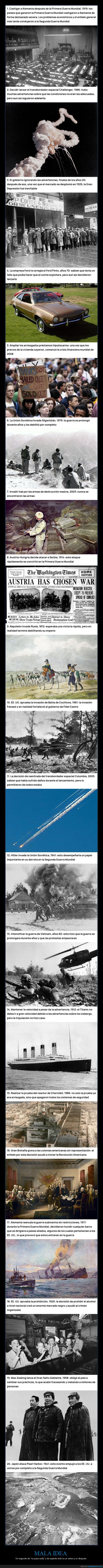 decisi&oacute;n,desastre,accidente,consecuencias,torpeza