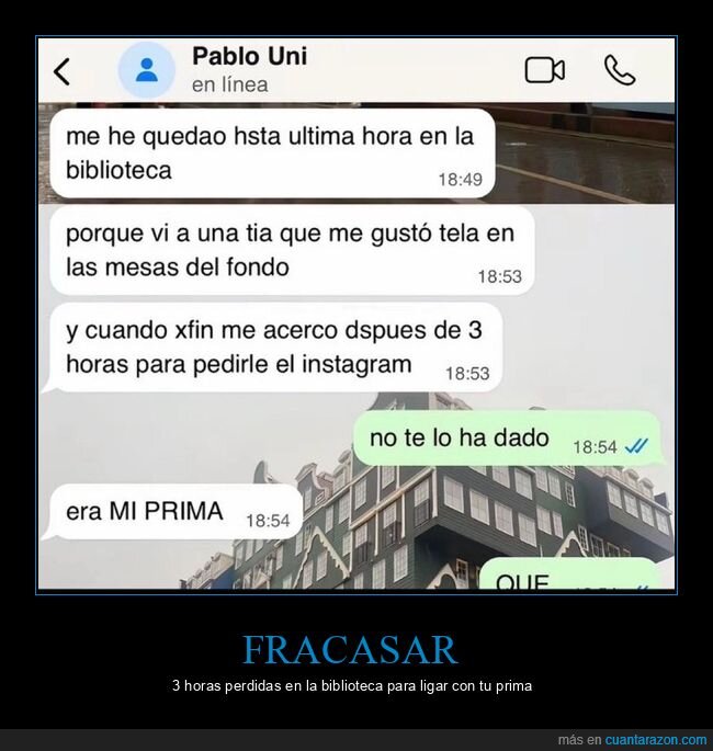 biblioteca,whatsapp,prima,ligue,malentendido