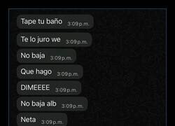 Enlace a Yo entrando a WhatsApp y me toca ser fontanero