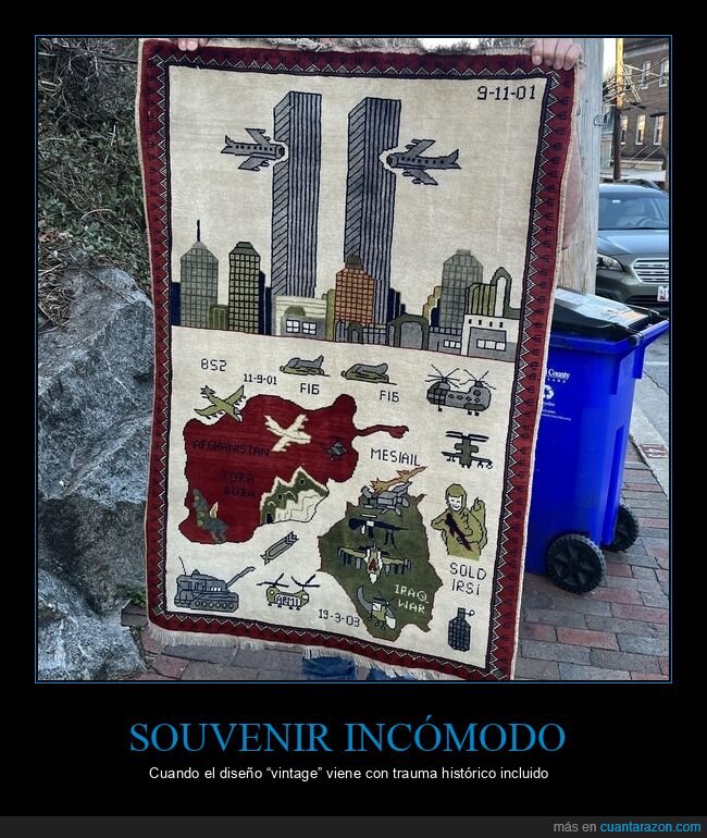 alfombra,souvenir,historia,guerra,tienda,11s