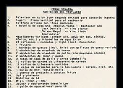 Enlace a Las peticiones que tenía Frank Sinatra en sus camerinos