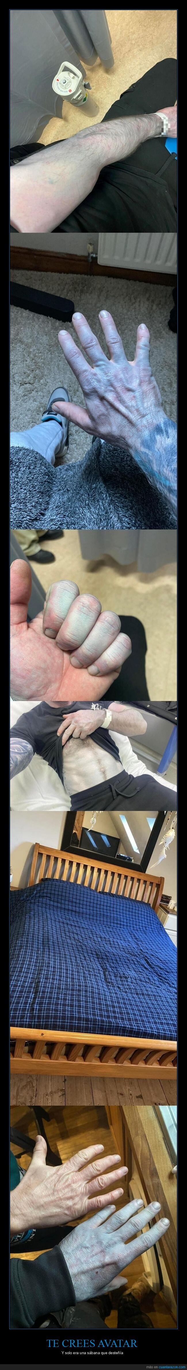 urgencias,tinte,s&aacute;banas,confusi&oacute;n,hospital