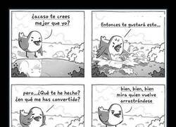 Enlace a Tira de ego, vuelve reptando