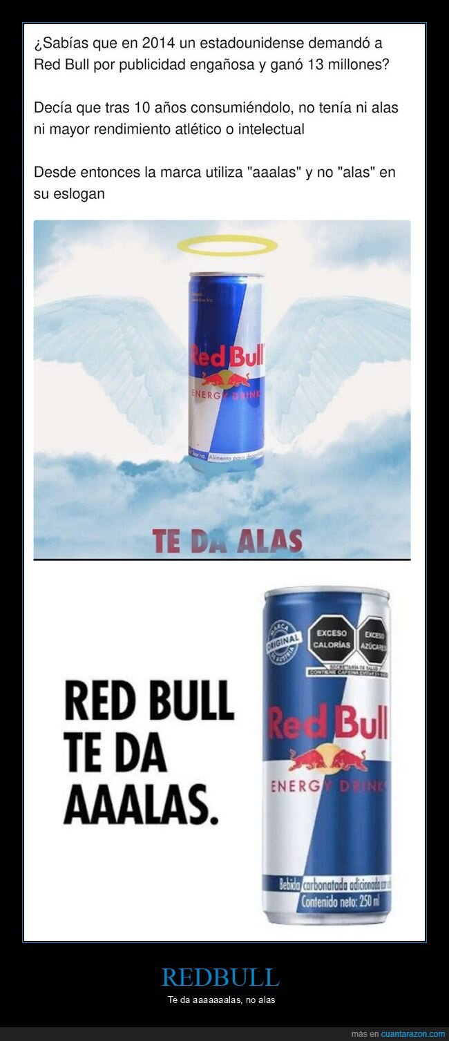 RedBull,demanda,publicidad,eslogan,aaalas