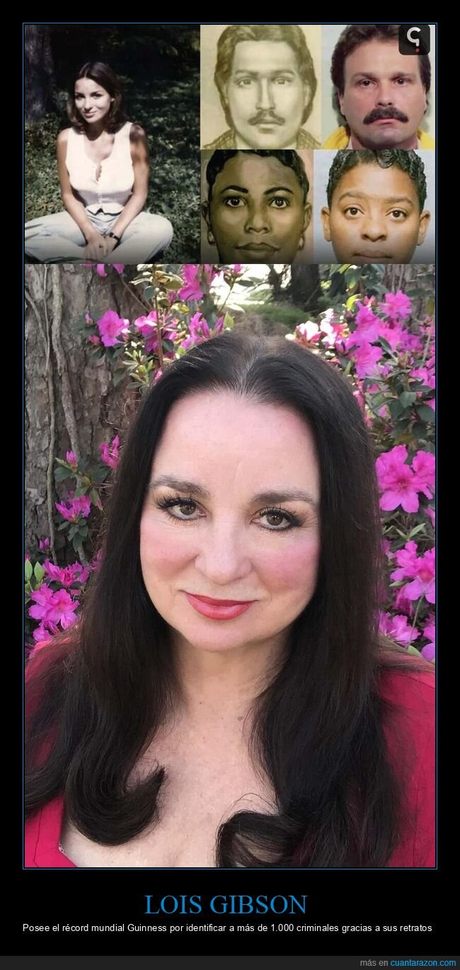 Lois Gibson,forense,retratos,delincuentes,Guinness