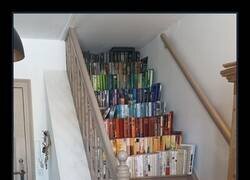 Enlace a La escalera al éxito… y al tope de libros