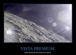 Enlace a La Luna vista desde la ventana del Apollo 11