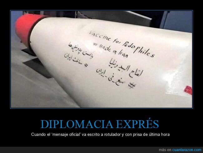 misil,mensaje,Trump,Ir&aacute;n,diplomacia