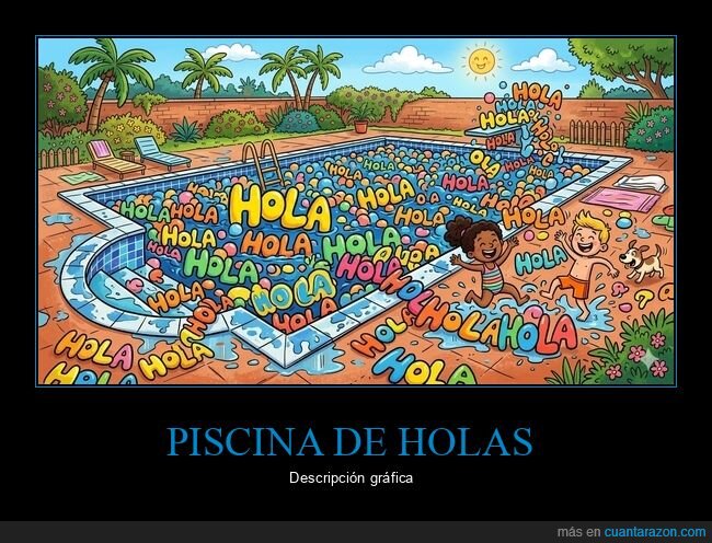 piscina,verano,saludos,jaleo,vecindario
