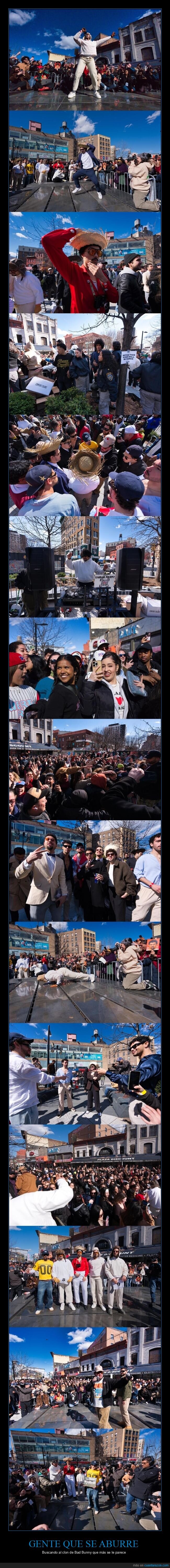 BadBunny,concurso,dobles,multitud,Bronx