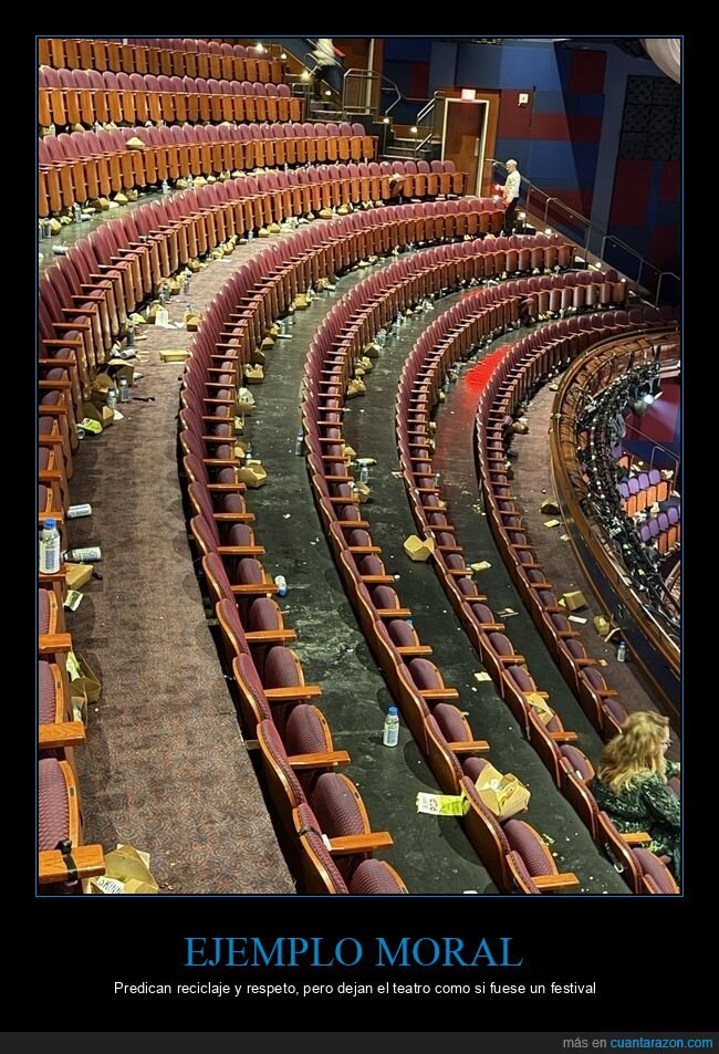 Oscars,teatro,basura,hipocres&iacute;a,reciclaje