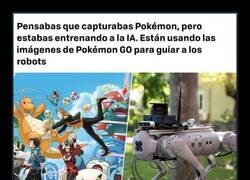 Enlace a Están usando las imágenes de Pokémon GO para guiar a los robots