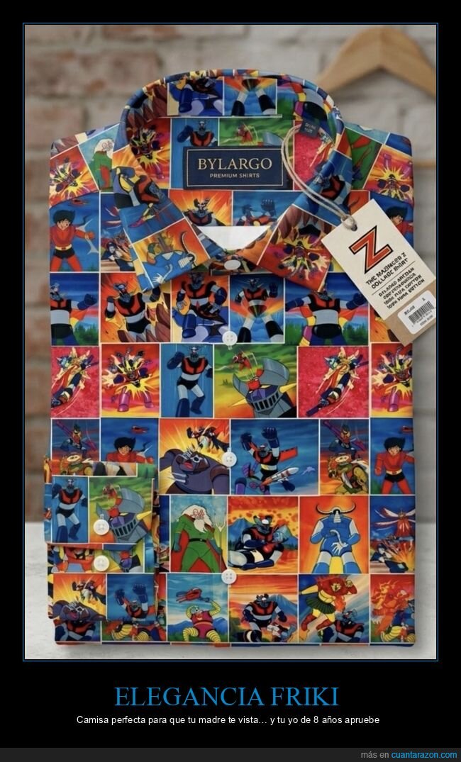 camisa,estampado,anime,retro,friki