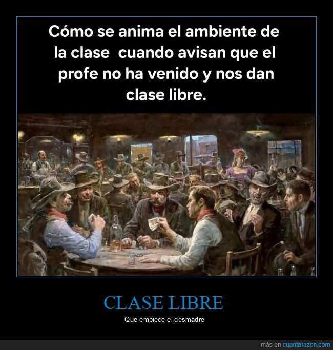 aula,profesor,ausencia,fiesta,caos