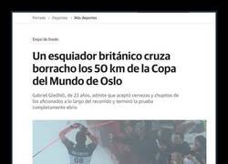 Enlace a No se llevó la copa, se la bebió