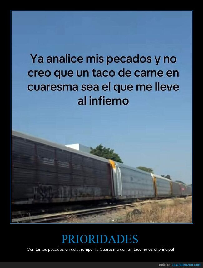 cuaresma,pecados,taco,infierno,religion