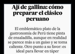 Enlace a Quedaría más o menos ají