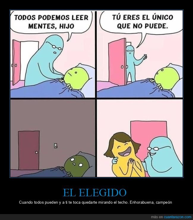 telepat&iacute;a,bromas,injusticia,familia,vi&ntilde;eta