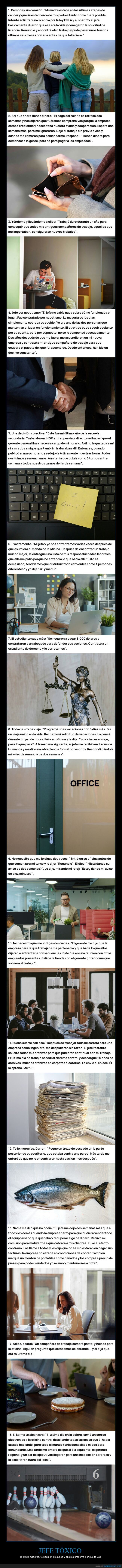 jefe,venganza,trabajo,despido,oficina