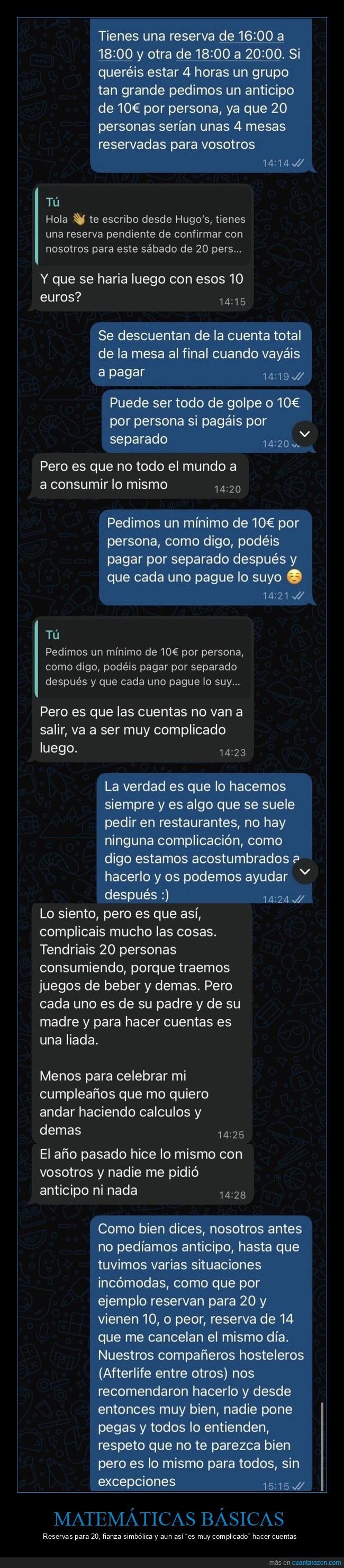 reserva,fianza,restaurante,cumplea&ntilde;os,cuentas