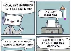 Enlace a Da igual, no hay magenta