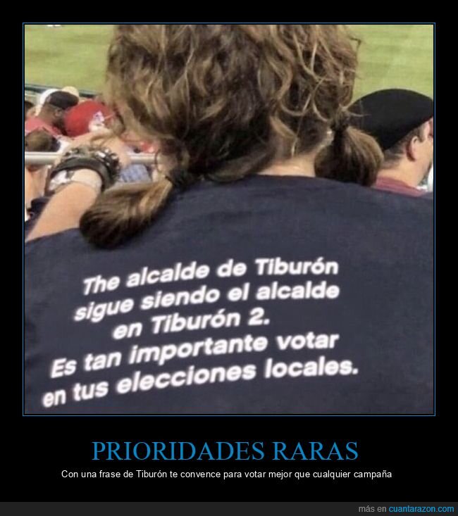 camiseta,Tibur&oacute;n,pol&iacute;tica,elecciones,referencia