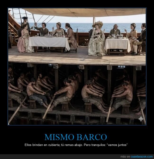 politica,desigualdad,privilegios,galera,remo