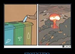 Enlace a Yo reciclando mientras el mundo en modo apocalipsis