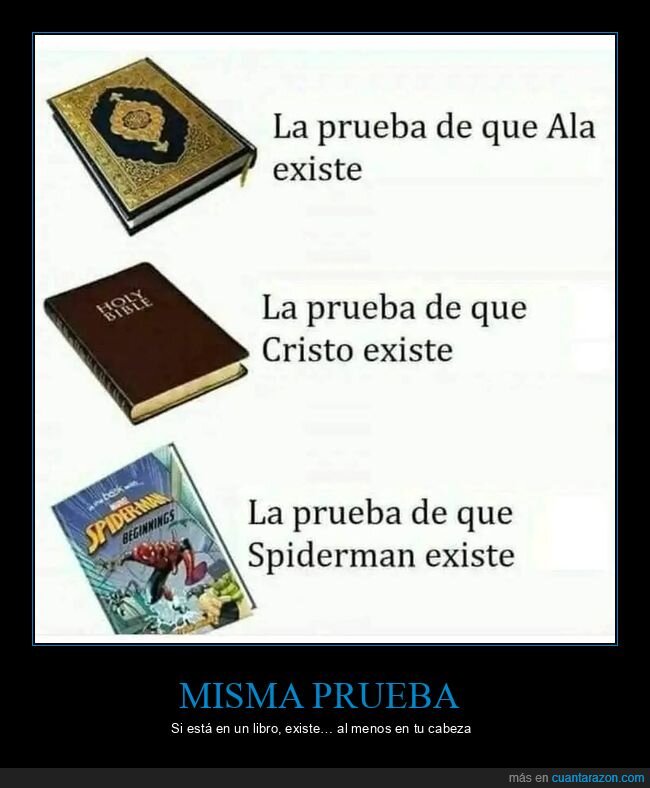 religi&oacute;n,libros,fe,Spiderman,canon