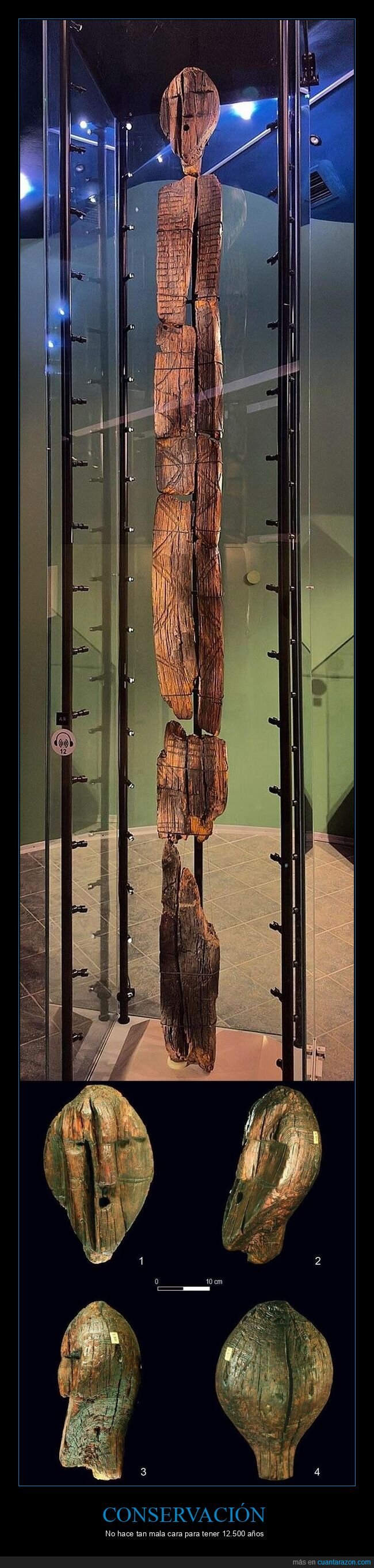 escultura,prehistoria,&iacute;dolo,madera,antig&uuml;edad