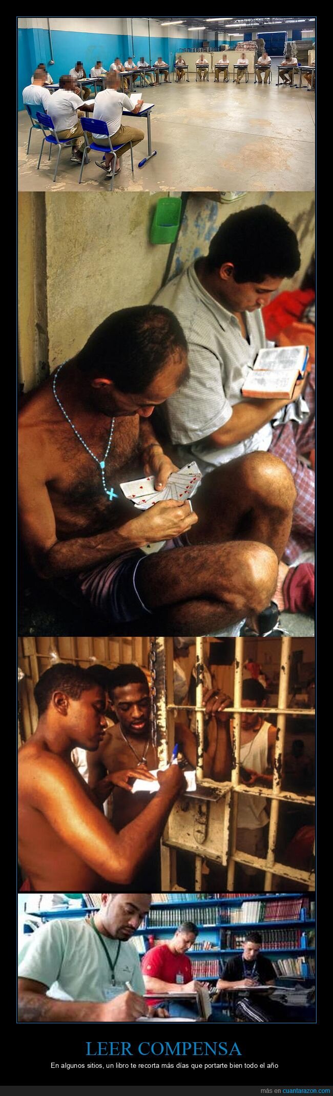 Brasil,c&aacute;rcel,lectura,condena,libros